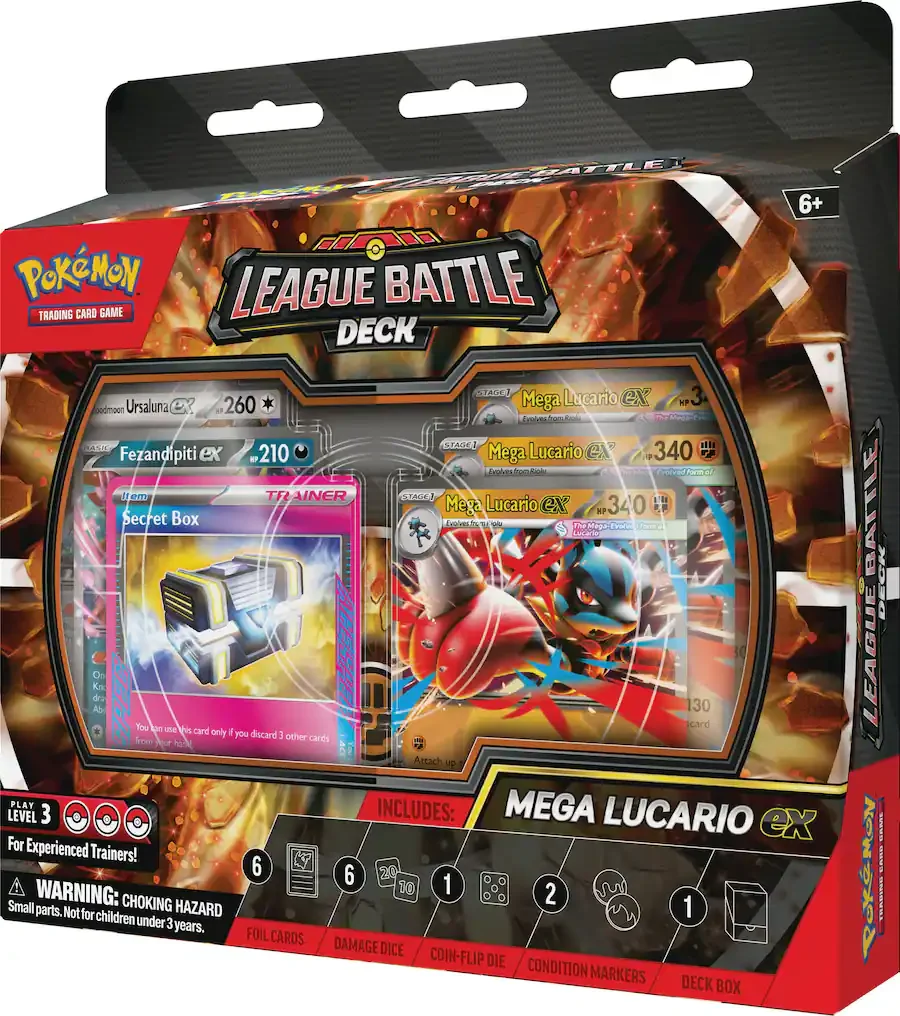Pokémon TCG - Mega Lucario ex League Battle Deck - English